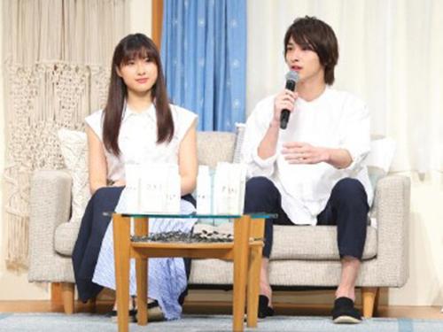 ＰＲキャラクターの就任イベントの様子